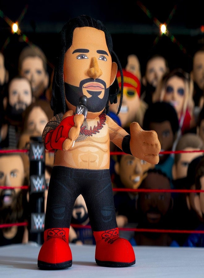 Bleacher Creatures WWE Roman Reigns 10" Plush Figure - A Wrestling Superstar for Play or Display - Image 4